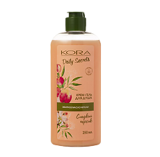 Купить KORA Daily Secrets  Крем-гель для душа Сладкий персик 250 мл 1 шт цена