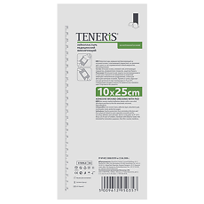 Купить Повязка Teneris стерильная пластырного типа фиксирующая на нетканой основе 10 х 25 см 1 шт цена