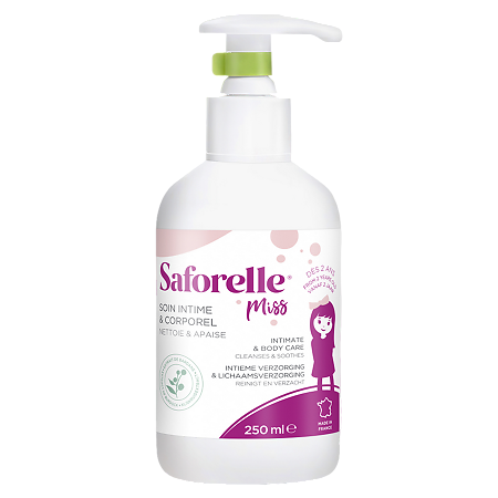 Изображение товара Saforelle Miss Детский гель для интимной гигиены 250 мл 1 шт