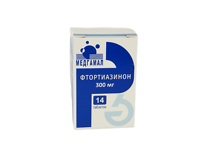 Фтортиазинон таблетки 300 мг 14 шт