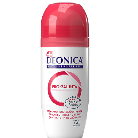 Дезодорант-антиперспирант Deonica Pro-Защита ролик 50 мл 1 шт