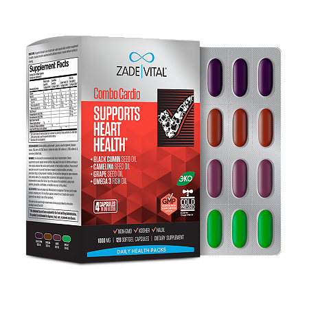 Заде Витал/Zade Vital Комбо Кардио капсулы 120 шт