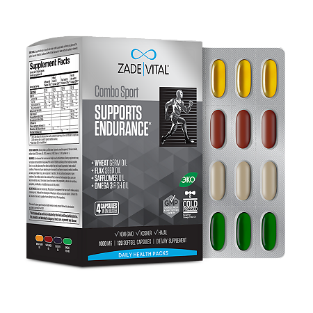 Заде Витал/Zade Vital Комбо Спорт капсулы 120 шт