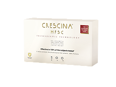 Купить Кресцина/Crescina Transdermic HFSC 500 Комплекс лосьонов мужской для возобновления роста и выпадения волос амп по 3,5 мл 10 шт+10 шт цена