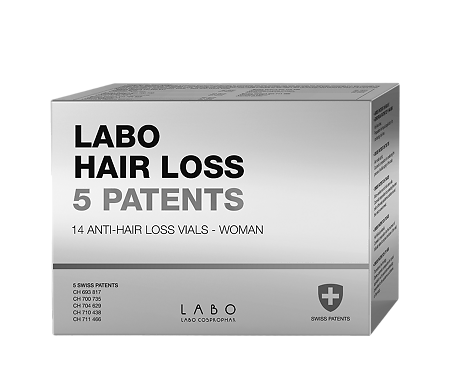 Лабо/Labo Hair Loss 5 Patents Ампульный комплекс против выпадения волос для женщин 14 шт