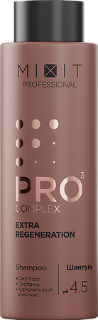 Mixit Professional PRO3 Шампунь восстанавливающий Extra Regeneration Shampoo 400 мл