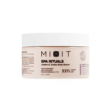 Купить Mixit Spa Rituals Крем-баттер для тела с ароматом амбры и бобов тонка Amber & Tonka Body Butter 250 г цена