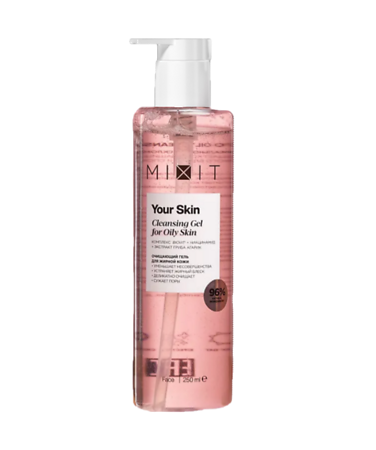 Mixit Your Skin Очищающий гель для жирной кожи лица Cleansing Gel for Oily Skin 250 мл