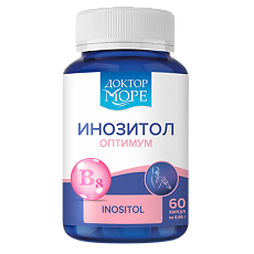 Купить Доктор Море Инозитол оптимум/Inositol optimum капсулы по 0,66 г 60 шт цена