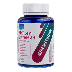 Купить Доктор Море Мультивитамины для женщин Женская формула/Multivitamins for women Female formula капсулы по 0,65 г 60 шт цена