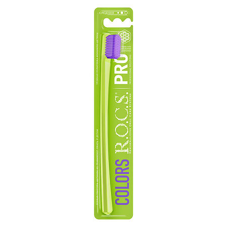 R.O.C.S. PRO Colors Зубная щетка средняя 1 шт