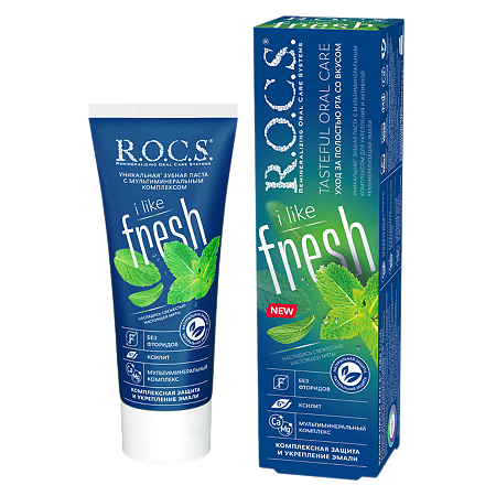 R.O.C.S. Зубная паста iLike Fresh 74 г 1 шт