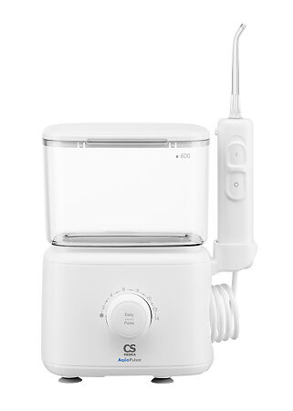 Ирригатор полости рта портативный CS Medica AquaPulsar CS-7 Dual Floss White белый 1 шт