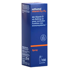 Купить Orthomol Vitamin D3+K2/Витамин D3+K2 спрей 130 доз 20 мл 1 шт цена