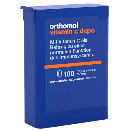 Ортомоль Витамин С депо/Orthomol Vitamin C depo таблетки массой 0,35 г 100 шт
