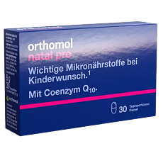 Купить Ортомоль Натал Пре/Orthomol Natal Pre капсулы по 0,2 г 30 шт цена