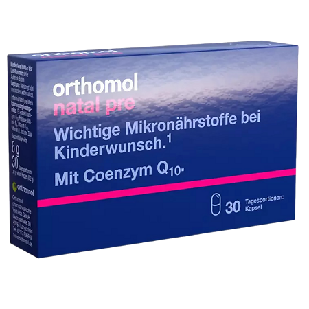 Ортомоль Натал Пре/Orthomol Natal Pre капсулы по 0,2 г 30 шт