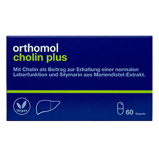 Купить Orthomol Cholin Plus/Ортомол Холин Плюс капсулы по 0,4 г 60 шт цена