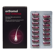 Купить Orthomol Hair Intense/Ортомол Хэйр Интенс капсулы по 0,6 г 60 шт цена