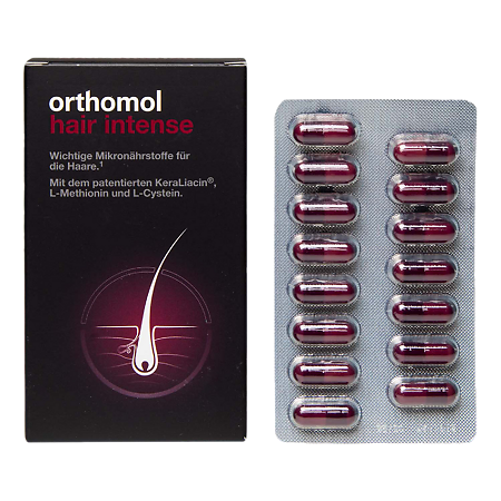 Ортомоль Хэйр Интенс/Orthomol Hair Intense капсулы массой 1,2 г 60 шт