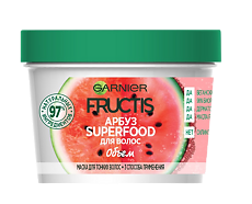 Купить Garnier Fructis Маска для волос Superfood Арбуз 390 мл 1 шт цена