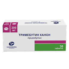 Купить Тримебутин Канон таблетки 200 мг 30 шт цена
