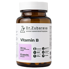 Купить Витамины группы B/Vitamin B Dr.Zubareva капсулы массой 300 мг 60 шт цена