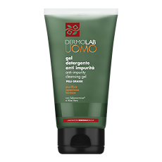 Купить Dermolab Uomo Гель очищающий для жирной кожи Anti-Impurity Cleansing Gel 150 мл 1 шт цена