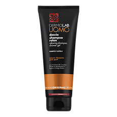 Купить Dermolab Uomo Гель для душа и шампунь расслабляющий Relaxing Shampoo Shower Gel Original 250 мл 1 шт цена