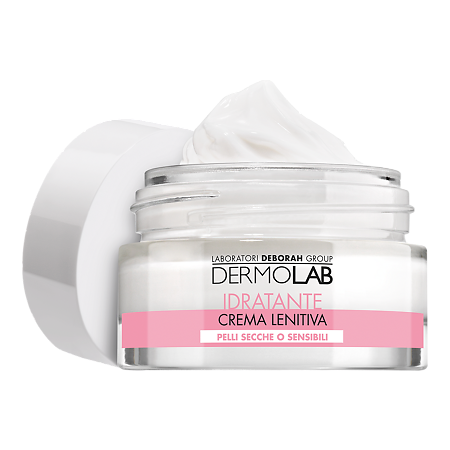 Изображение товара Dermolab Крем для лица увлажняющий для сухой и чувствительной кожи Sooting Hydrating Cream SPF15 50 мл 1 шт