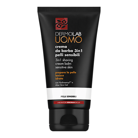 Dermolab Крем для бритья для чувствительной кожи 3 в 1 Shaving Cream Balm 3 in 1 150 мл 1 шт