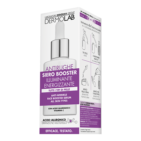 Dermolab Сыворотка-бустер против первых морщин Anti-Wrinkle Face Booster Serum 30 мл 1 шт