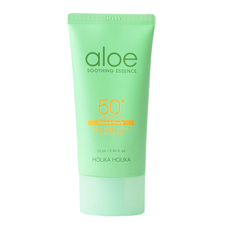 Изображение товара Holika Holika Aloe Soothing Essence Солнцезащитный крем с алоэ SPF50+ PA ++++ 70 мл 1 шт