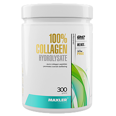Купить Maxler 100% Коллаген/100% Collagen Hydrolysate порошок 300 г 1 шт цена