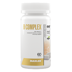 Купить Maxler В-комплекс/B-Complex таблетки по 1,2 г 60 шт цена