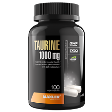Купить Maxler Таурин 1000 мг/Taurine 1000 mg капсулы по 1130 мг 100 шт цена