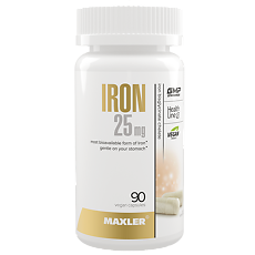 Купить Макслер Железо / Maxler Iron капсулы по 415 мг 90 шт цена