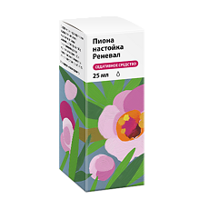 Купить Пиона настойка Реневал настойка 25 мл 1 шт цена