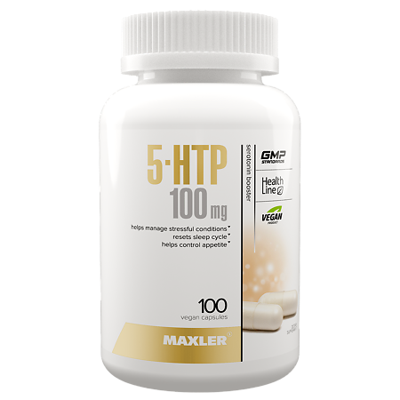 Макслер 5-HTP 100 мг / Maxler 5-HTP 100 mg капсулы по 671 мг 100 шт