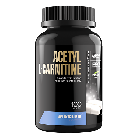 Макслер Ацетил Л-Карнитин / Maxler Acetyl L-Carnitine капсулы по 0,66 гAcetyl L-Carnitine капсулы по 0,66 г 100 шт