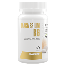 Купить Maxler Магний B6/Magnesium B6 таблетки по 0,65 г 60 шт цена