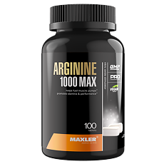 Купить Maxler Аргинин 1000 MAX/Arginine 1000 MAX таблетки по 1,7 г 100 шт цена