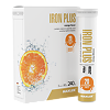 Макслер Железо (Айрон) Плюс вкус Апельсина / Iron Plus Orange flavor шипучие таблетки по 4,0 г 3 тубы по 20 шт