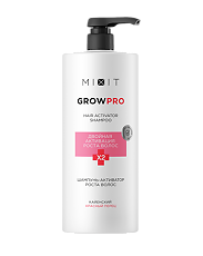 Купить Mixit Grow Pro Шампунь-активатор для роста волос c кайенским красным перцем Hair Activator Shampoo 1 000 мл 1 шт цена
