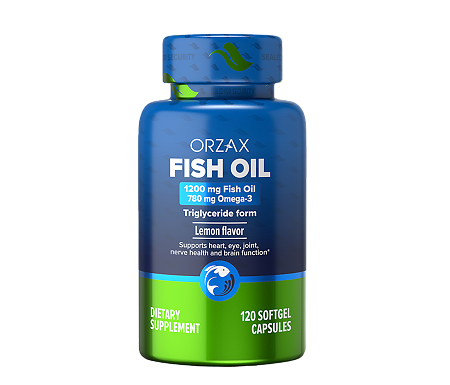 Orzax Фиш Ойл (Рыбий жир) / Fish Oil капсулы массой 952,5 мг 120 шт