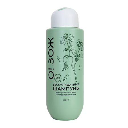 Изображение товара Шампунь для окрашенных волос с экстрактом эхинацеи О!ЗОЖ 350 мл 1 шт
