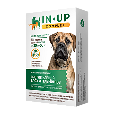 Купить ИН-АП комплекс капли на холку для собак и щенков 30-50 кг 5 мл флакон 1 шт (вет) цена