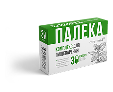 Купить Палека Комплекс для пищеварения капсулы с кишечнорастворимой оболочкой массой 700 мг 30 шт цена