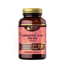 Изображение товара Спайс Актив (Spice Active Коэнзим Q10 100 мг с пиперином капсулы массой 527 мг 60 шт