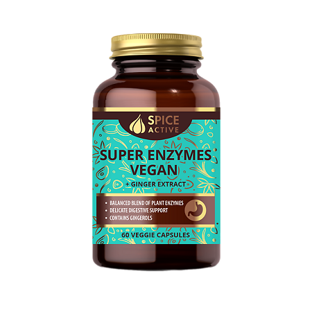 Изображение товара Спайс Актив Пищеварительные ферменты с имбирем капсулы 60 шт 524 мг
